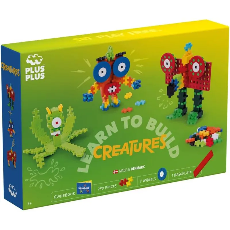 Plus-Plus - Kit découverte Créatures - 240 Pcs