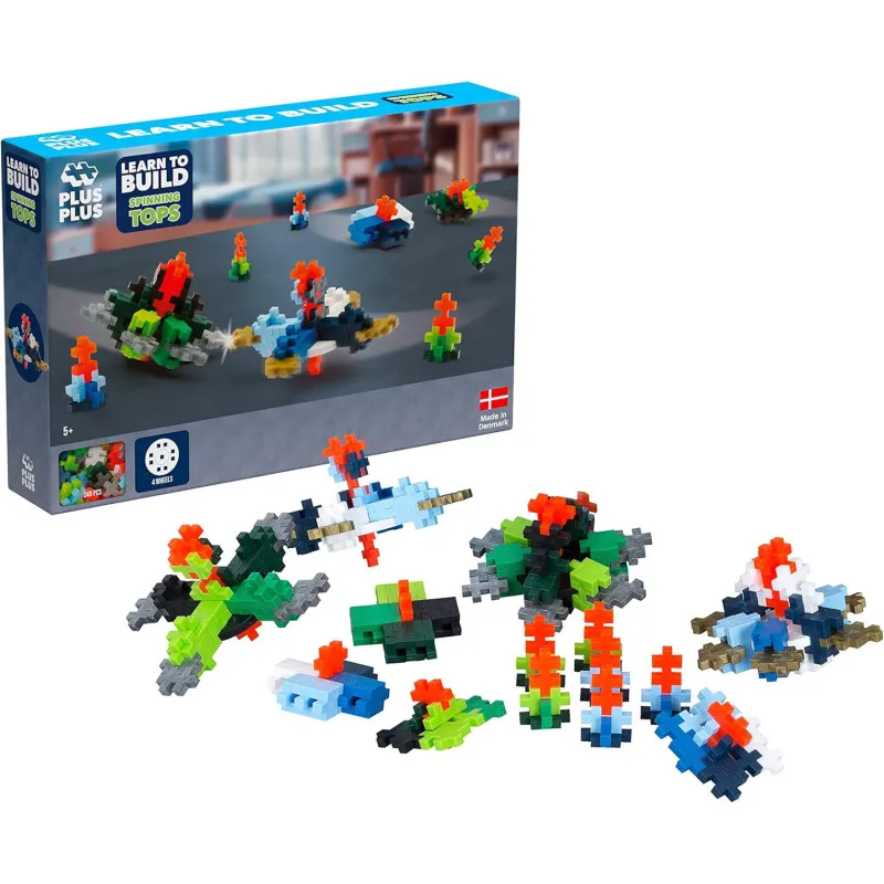 Plus-Plus - GO! Super toupies - 240 Pcs