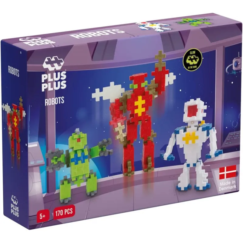 Plus-Plus - Les super robots - 170 Pcs
