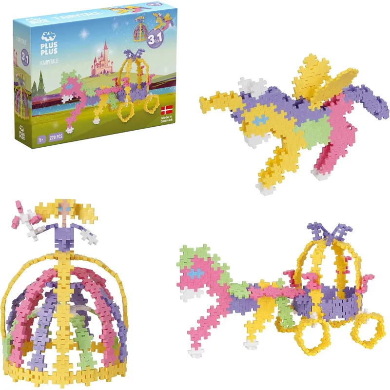 Plus-Plus - 3en1 - Féerie - 220 Pcs | Le Nuage de Charlotte