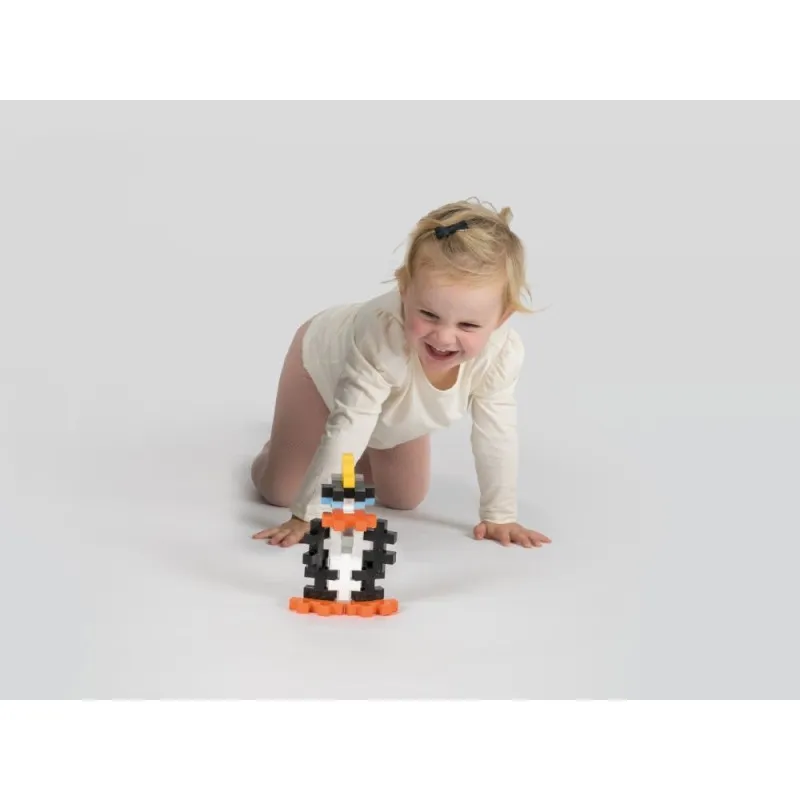 Plus-Plus - Tube BIG Pingouin - 15 Pcs