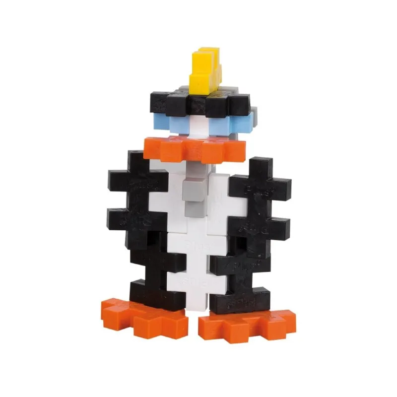 Plus-Plus - Tube BIG Pingouin - 15 Pcs