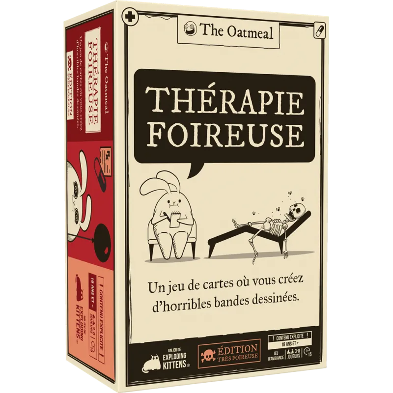 Thérapie Foireuse - Adult Party Game - Exploding Kittens (FR)