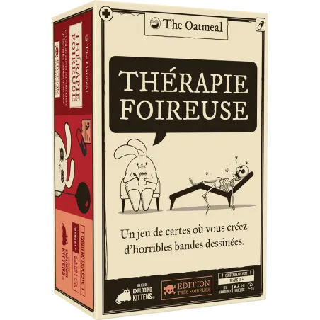 Thérapie Foireuse - Adult Party Game - Exploding Kittens (FR)