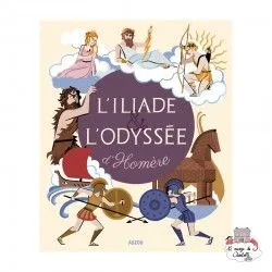 L'iliade et l'odyssée d'Homère - AUZ-9782733836873 - Editions Auzou - Books & Music - Le Nuage de Charlotte