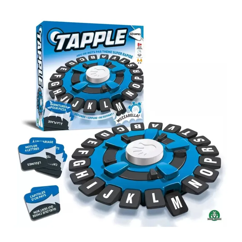 Tapple - Fast-Paced Word Game - ages 8+ (French)