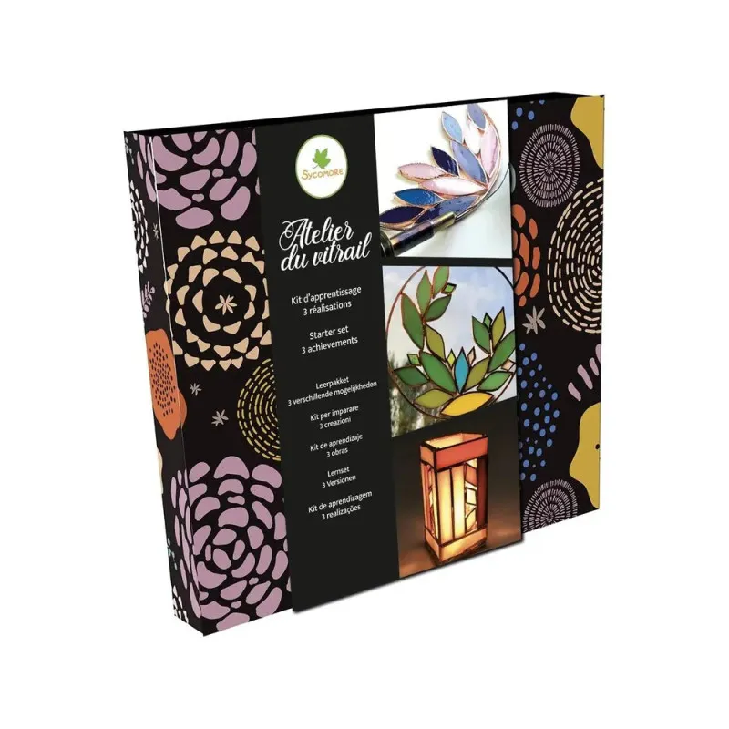 Make it - Stained Glass Kit - Sycomore