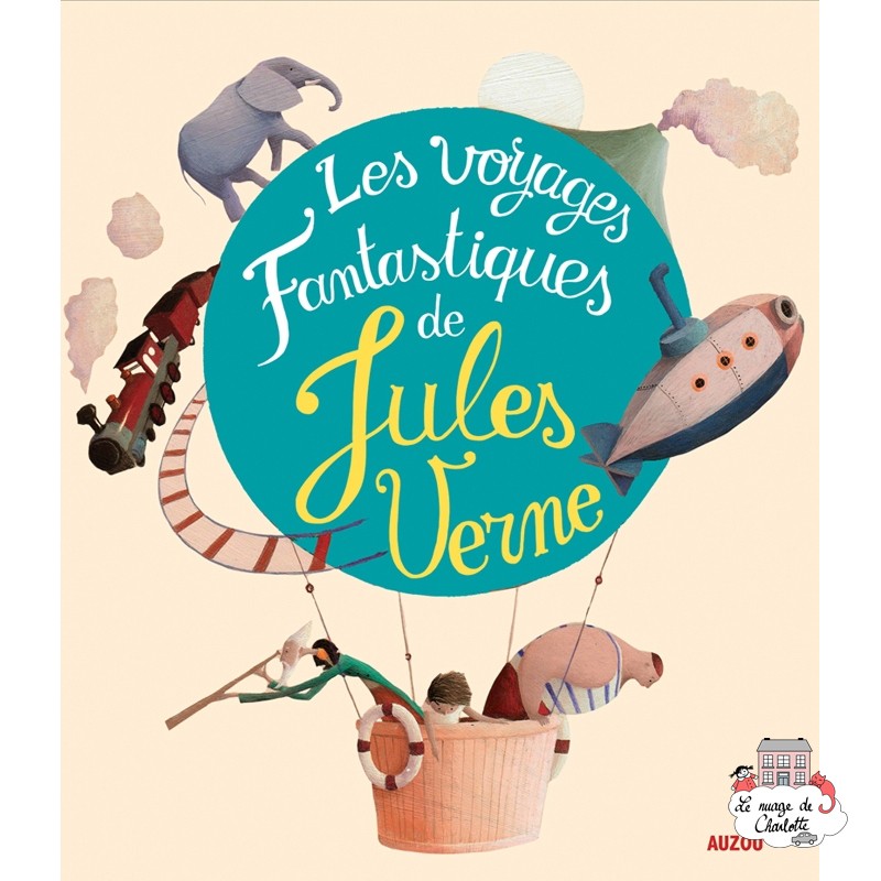 Les voyages fantastiques de Jules Verne - AUZ-AU00572 -  - Books - Le Nuage de Charlotte