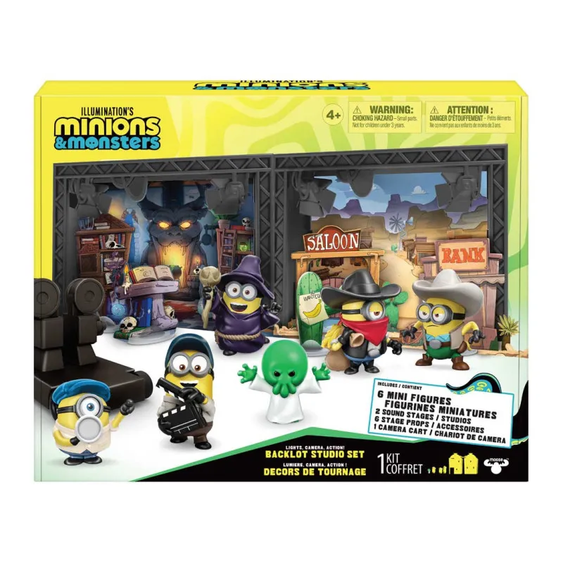 Minions 3 - Backlot Studio Set - movie studio playset