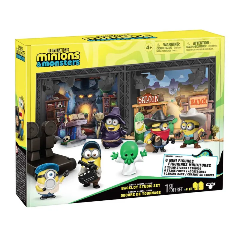 Minions 3 - Backlot Studio Set - movie studio playset