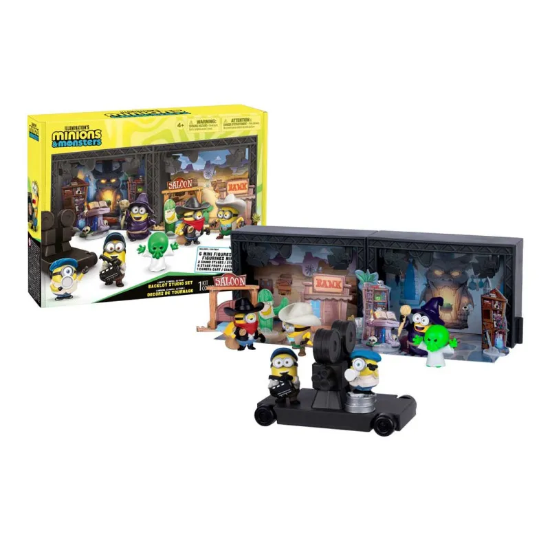 Minions 3 - Backlot Studio Set - movie studio playset
