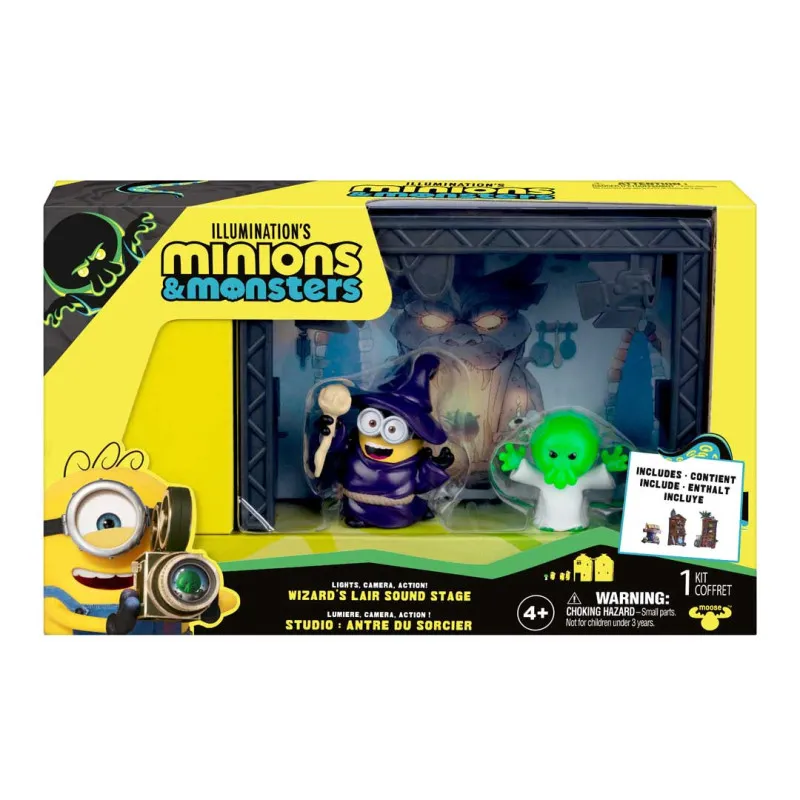 Minions 3 - Sound Stages Antre du sorcier - décor de tournage