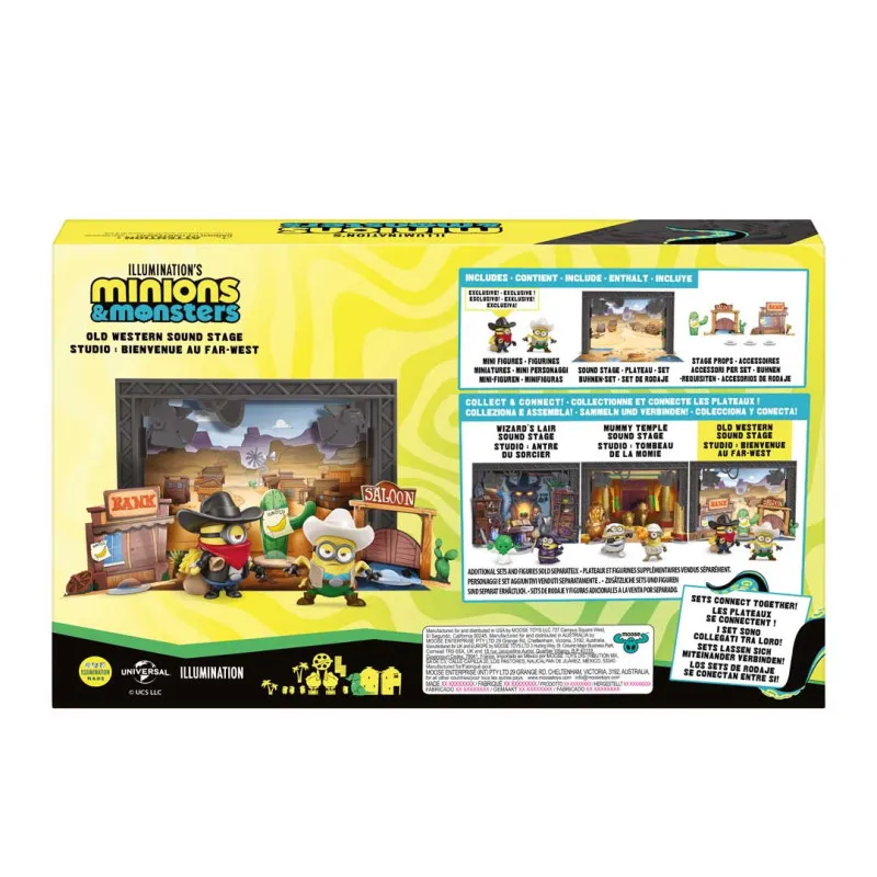 Minions 3 - Sound Stages Far-west - décor de tournage