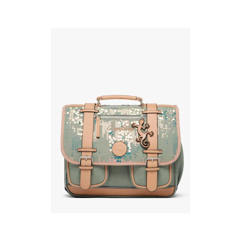 Cartable 2 compartiments 38 cm Cameleon Vintage Fantasy - Holographic Denim | Cameleon