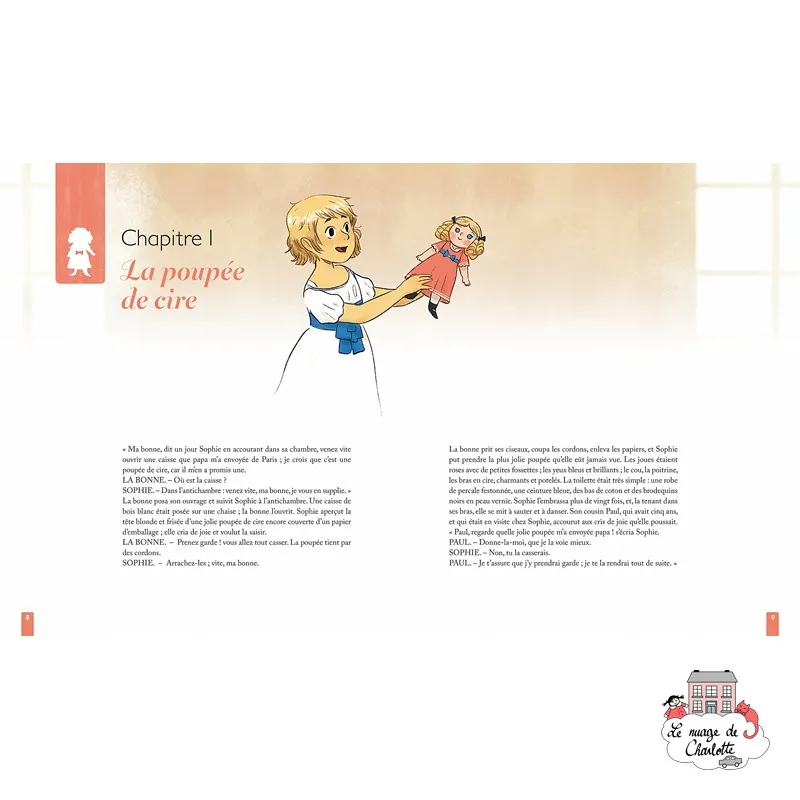 Les Malheurs de Sophie (comtesse de Ségur) - AUZ-AU03309 -  - Books - Le Nuage de Charlotte