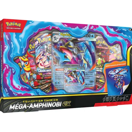 Pokémon JCC Coffret Méga-Amphinobi ex Premium Collection (FR)