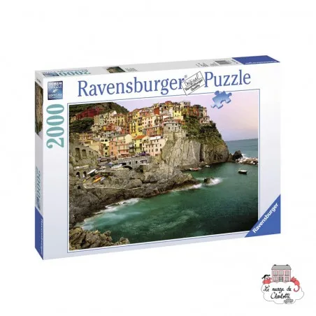 Cinque Terre, Italie - RAV-166152 - Ravensburger - Puzzles pour les plus grands - Le Nuage de Charlotte