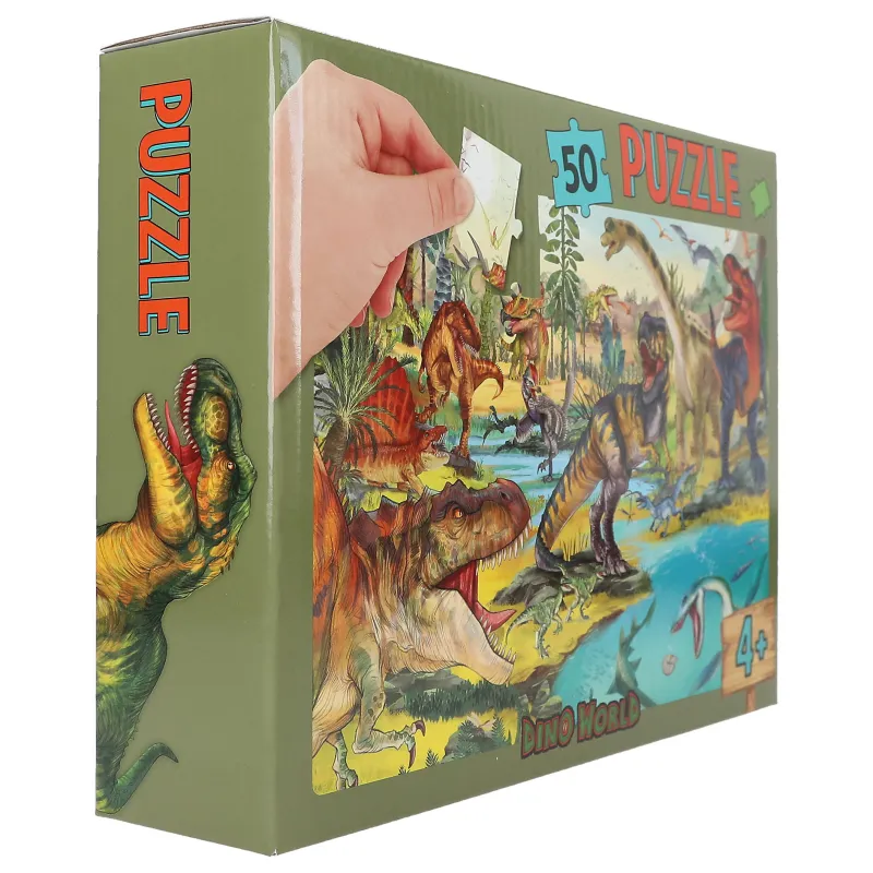 50 piece puzzle - Dino World from 4 years