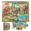 50 piece puzzle - Dino World from 4 years