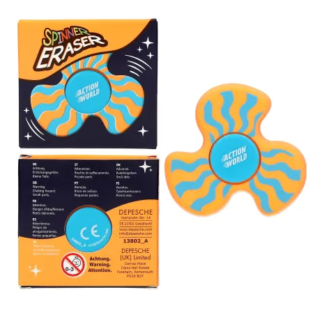 Fidget Spinner eraser - Adventure World