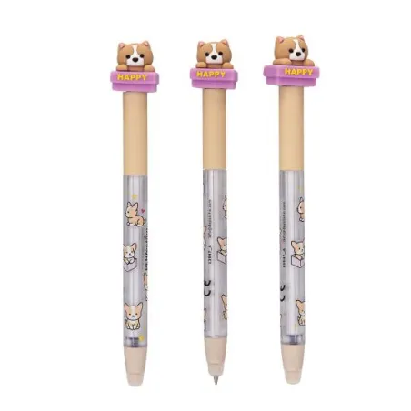 Stylo gel effaçable PENfection Spinner chien