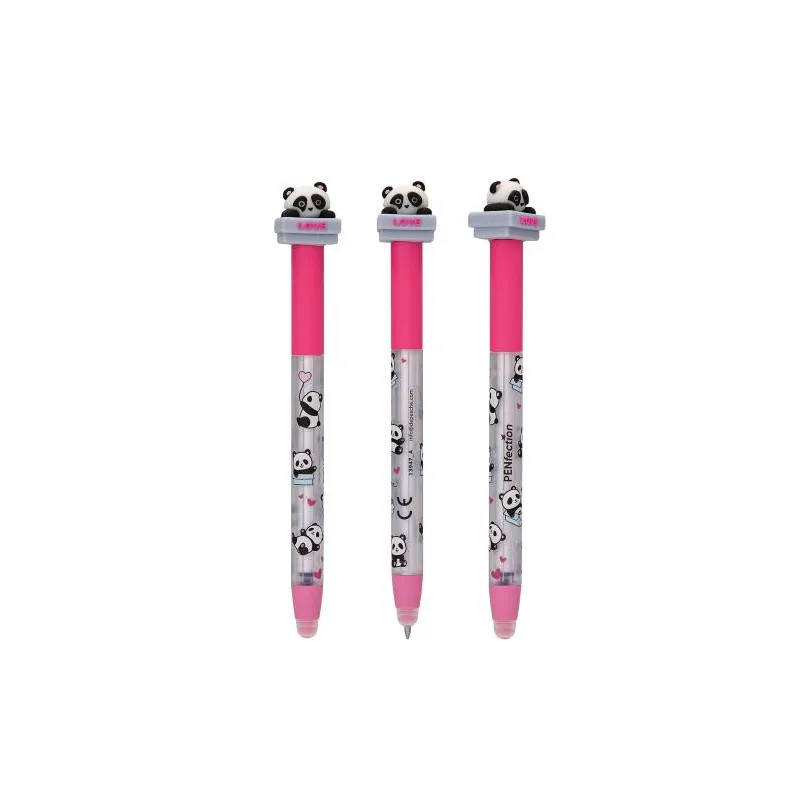 Stylo gel effaçable PENfection Spinner panda