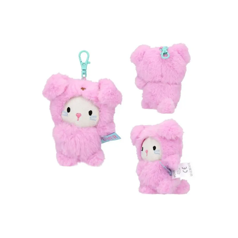 Porte-clés peluche chaton Tiny Crew PENfection Power