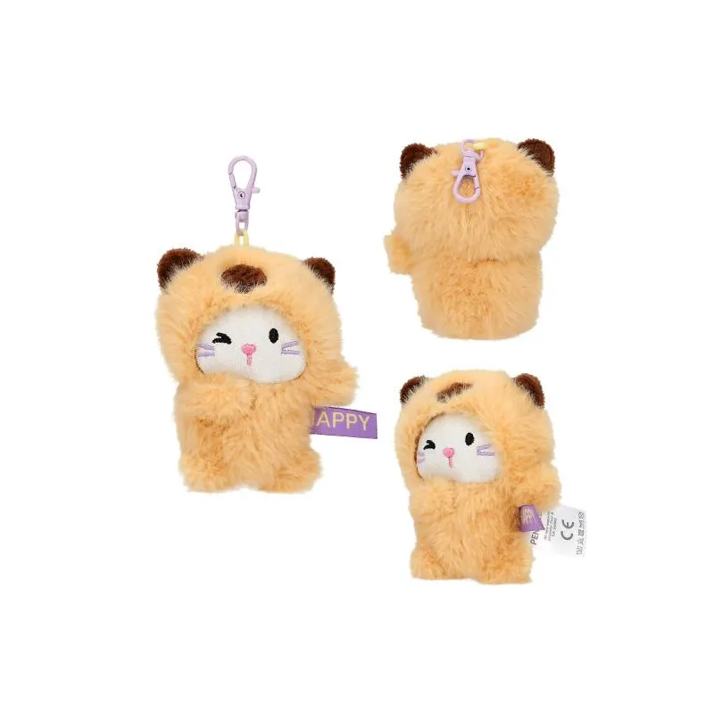 PENfection Tiny Crew Kitten plush keyring Happy