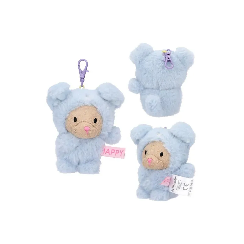 PENfection Tiny Crew Puppy plush keyring Happy