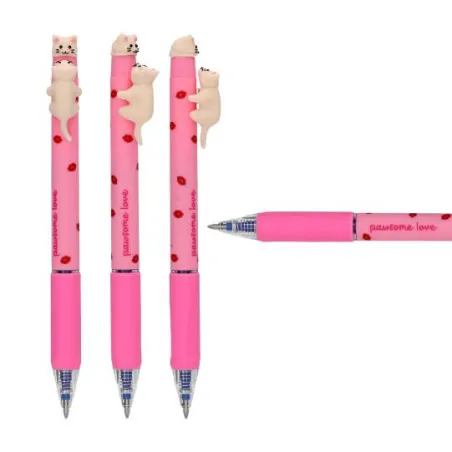 PENfection Click and Kiss Pawsome Love erasable gel pen