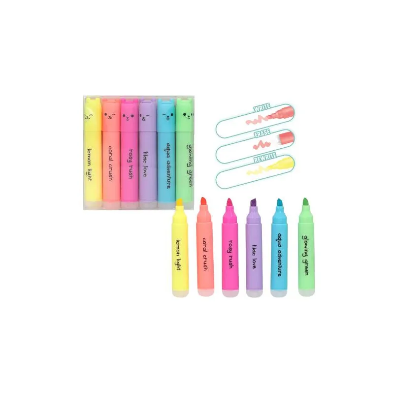 PENfection set of 6 mini erasable highlighters