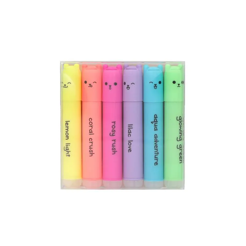 PENfection set of 6 mini erasable highlighters