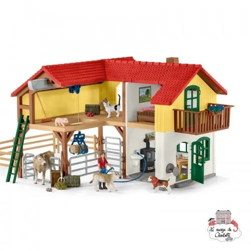 Large Farm House - SCH-42407 - Schleich - Figures and accessories - Le Nuage de Charlotte
