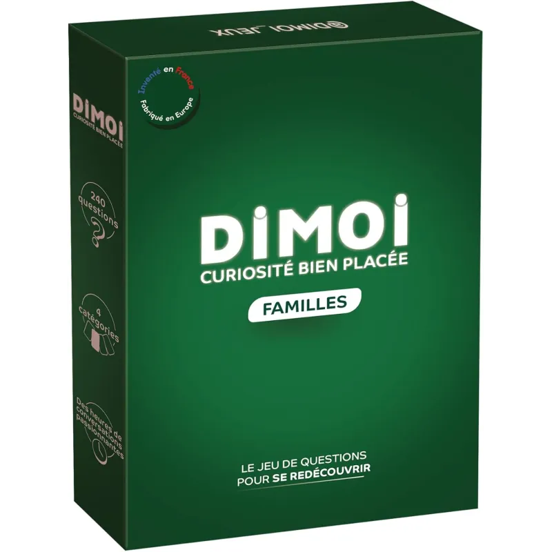 Dimoi Édition Familles, le jeu des questions | Tailemi