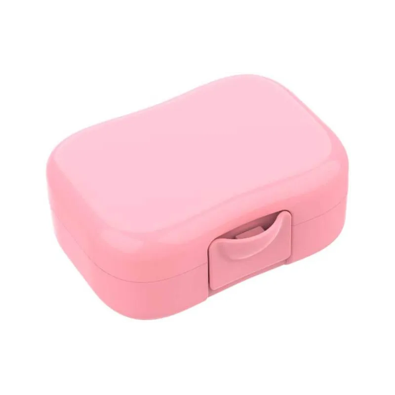 Lunch Buddies Pastel snack box pink