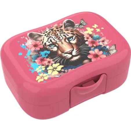 Lunch Buddies snack box Leopard