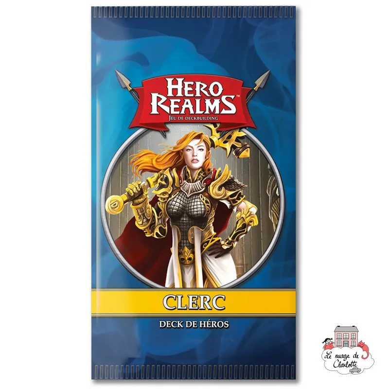 Hero Realms - Ext. Decks de Héros - Clerc - IEL-51485 - Iello - Deck Building - Le Nuage de Charlotte