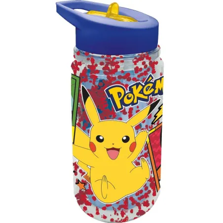 Pokemon 330 ml glitter tumbler Blue Team