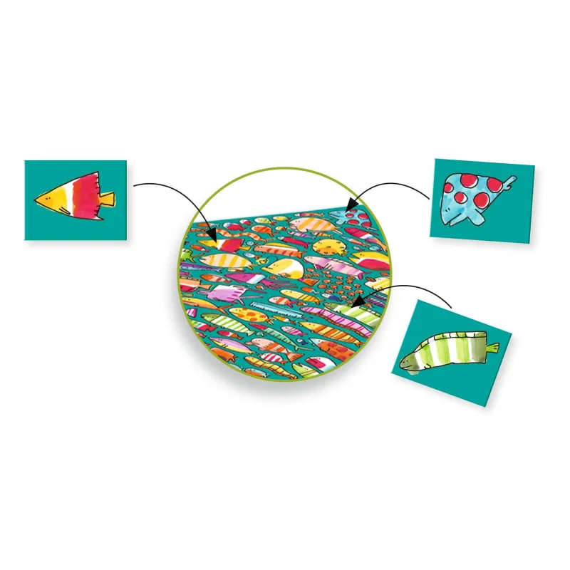 Fishy-Fish - Cherche et trouve Djeco dès 5 ans