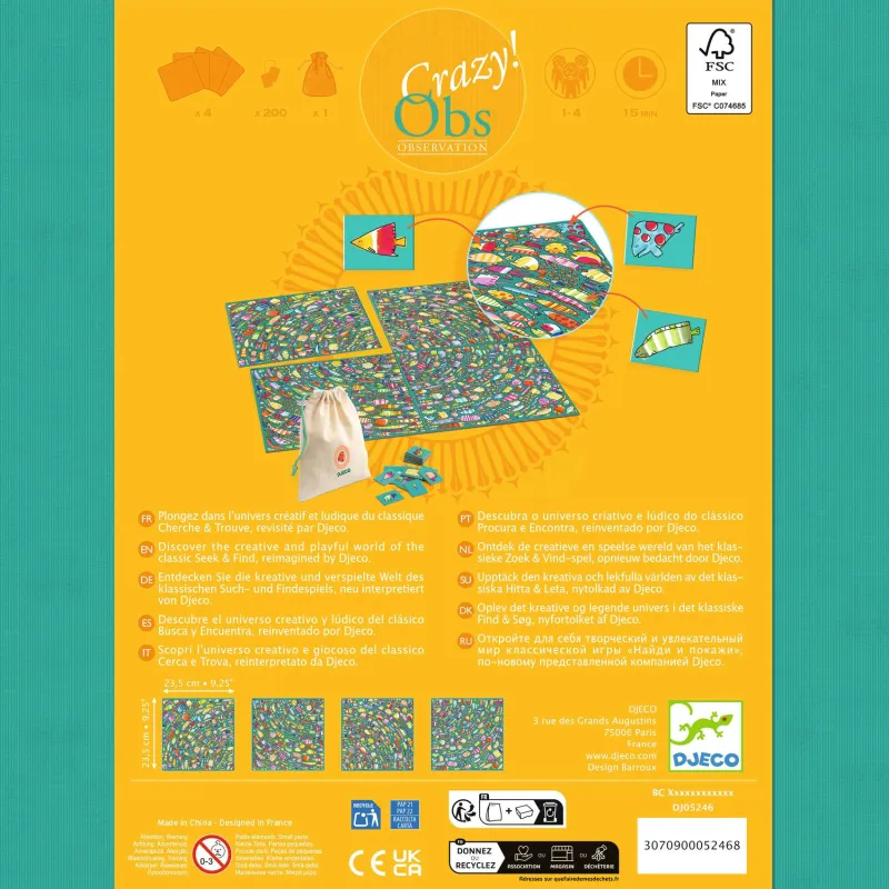 Fishy-Fish - Cherche et trouve Djeco dès 5 ans