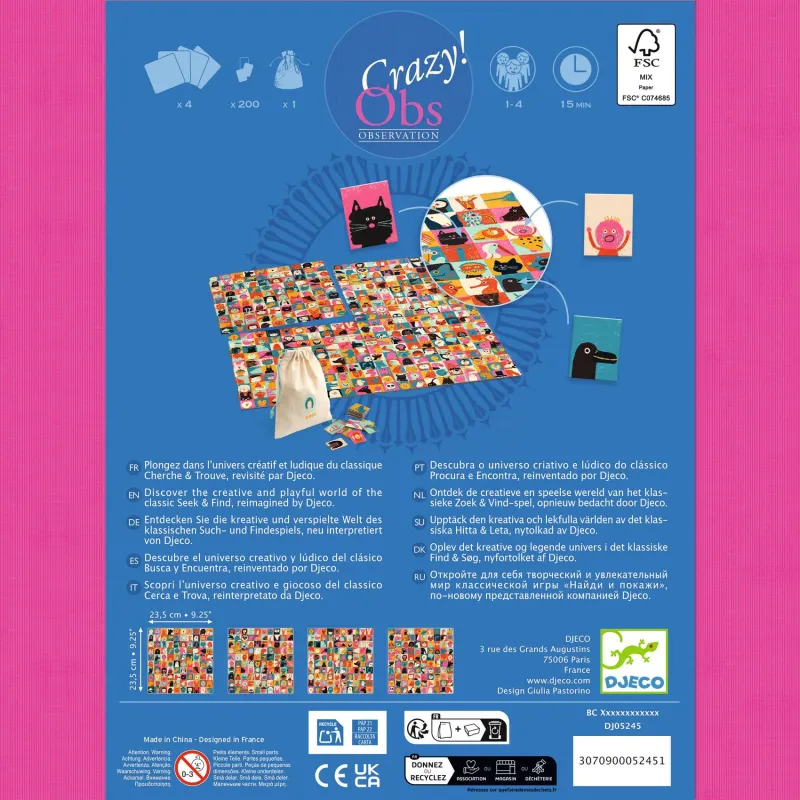 Photo booth - Cherche et trouve Djeco dès 4 ans