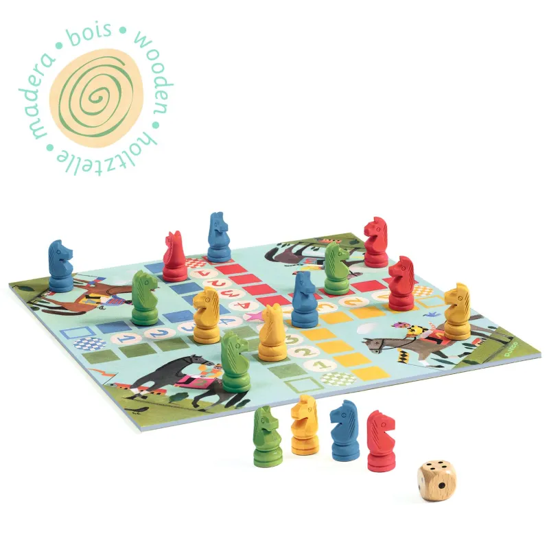 Junior Ludo - Djeco board game from 4 years
