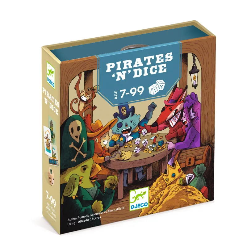 Pirates’n Dice - Djeco dice game from 7 years