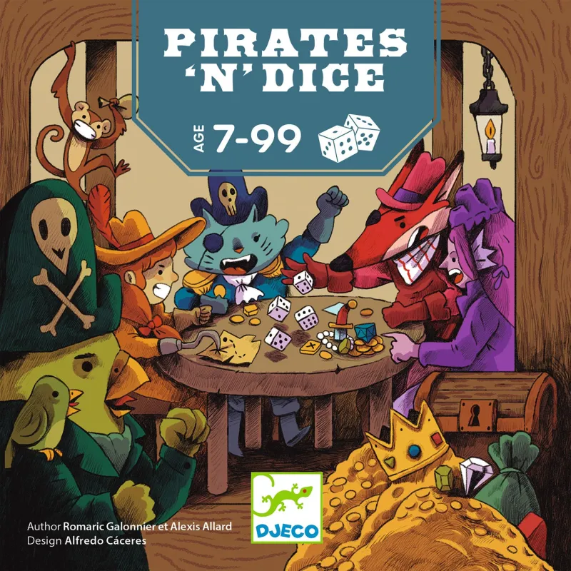 Pirates’n Dice - Djeco dice game from 7 years