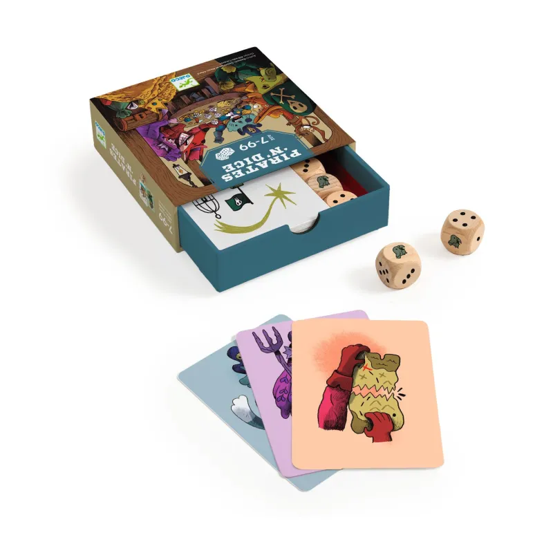 Pirates’n Dice - Djeco dice game from 7 years