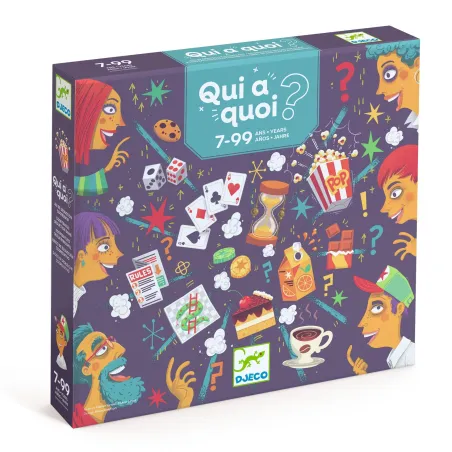 Qui a quoi ? - Jeu coopératif Djeco dès 7 ans