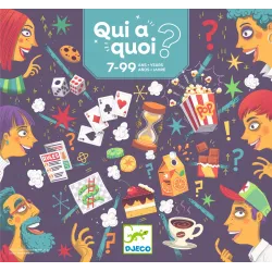 Qui a quoi ? - Jeu coopératif Djeco dès 7 ans