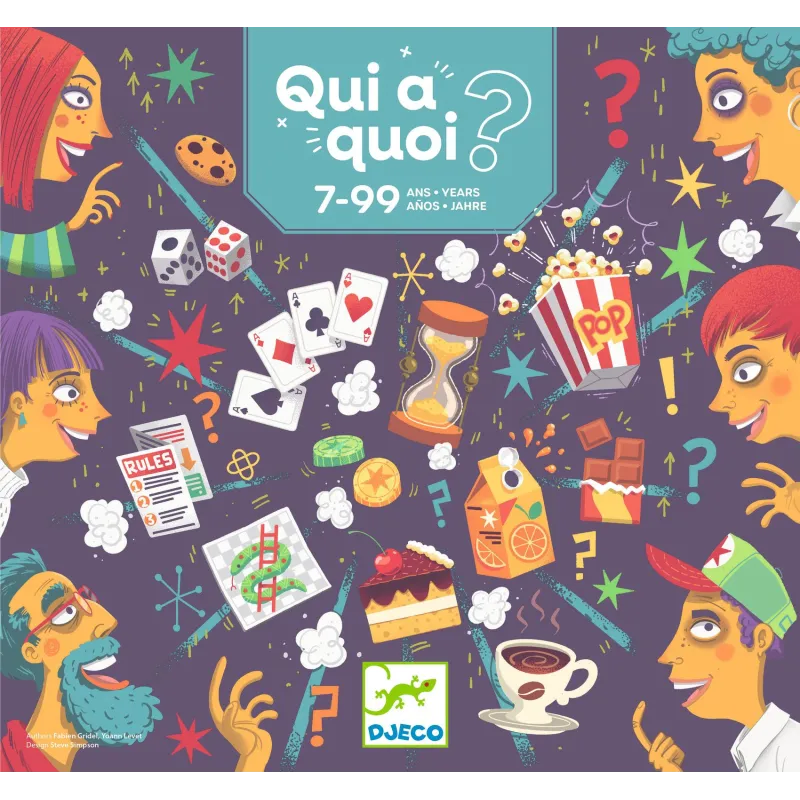 Who has what? - Djeco cooperative game from 7