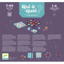 Qui a quoi ? - Jeu coopératif Djeco dès 7 ans