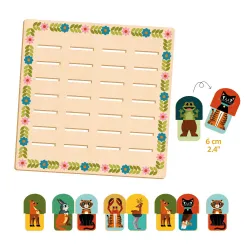 Memo Mix & match - Jeu de mémo Djeco dès 4 ans